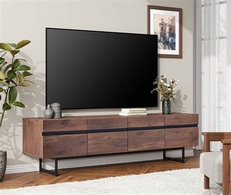 wood and steel tv cabinet|modern solid wood tv cabinet.